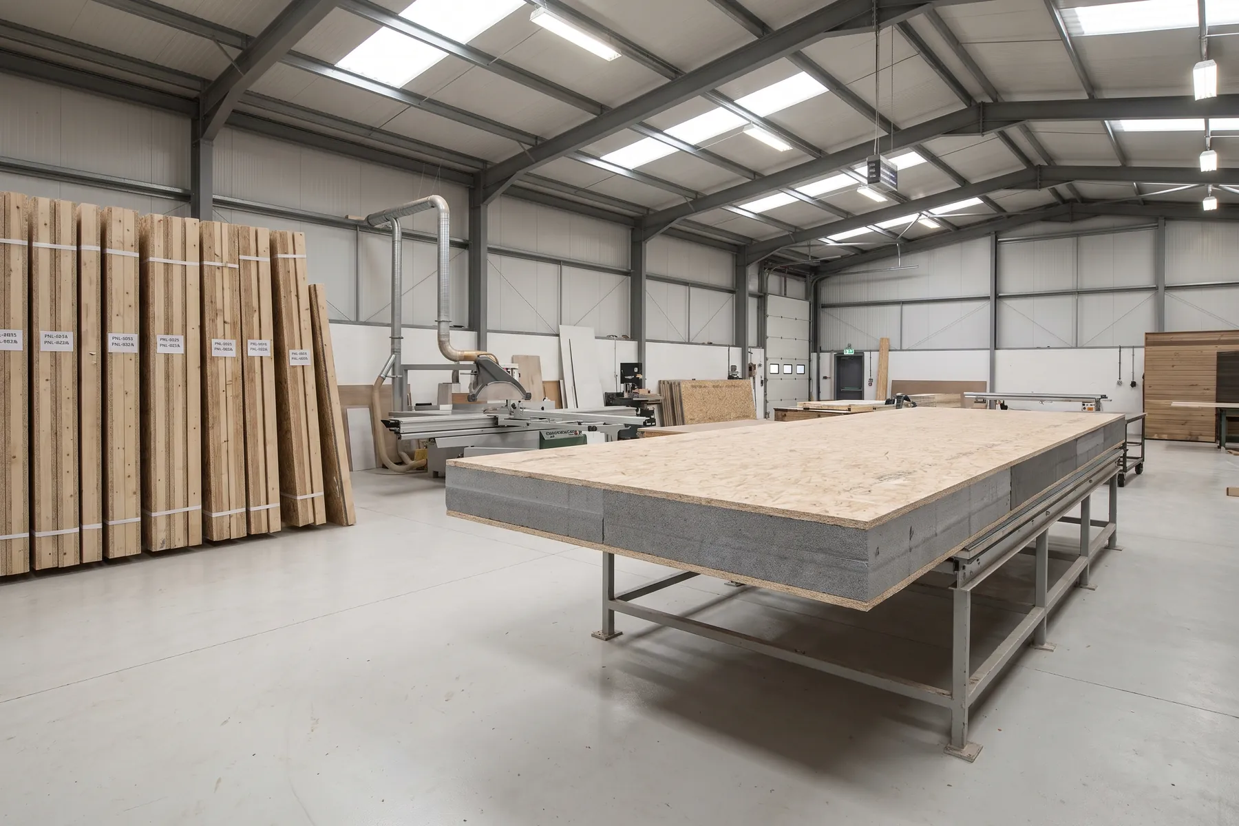 The NuaHome fabrication workshop